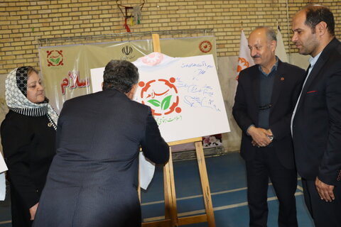 گزارش تصویری ا افتتاحیه طرح سلام در شهرستان خمین