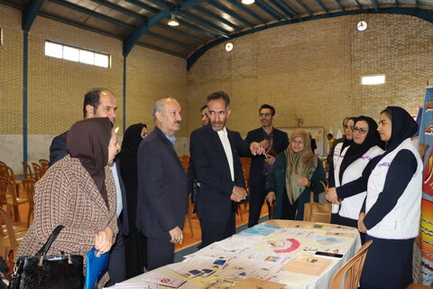 گزارش تصویری ا نمایشگاهی از خدمات اجتماعی در حاشیه طرح سلام