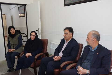گزارش تصویری ا بازدید مدیرکل بهزیستی استان از قسمتهای مختلف شهرستان خمین در سفر یکروزه به شهرستان