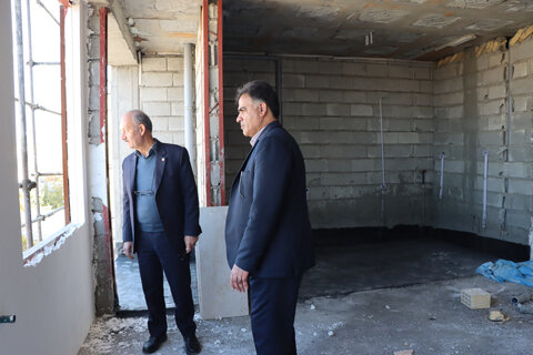 گزارش تصویری ا بازدید مدیرکل بهزیستی استان از قسمتهای مختلف شهرستان خمین در سفر یکروزه به شهرستان