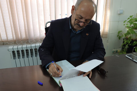 گزارش تصویری ا بازدید مدیرکل بهزیستی استان از قسمتهای مختلف شهرستان خمین در سفر یکروزه به شهرستان