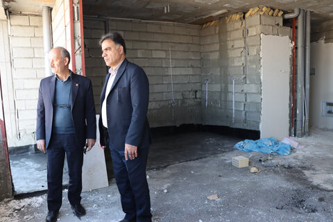 گزارش تصویری ا بازدید مدیرکل بهزیستی استان از قسمتهای مختلف شهرستان خمین در سفر یکروزه به شهرستان