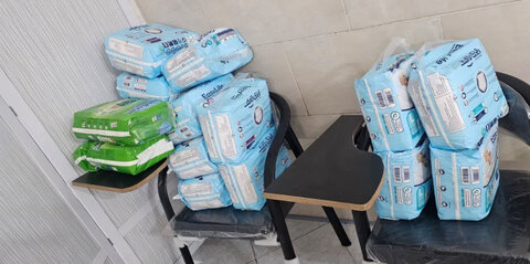 برنامه‌های کمک‌رسانی و توزیع اقلام ضروری در کرج اجرا شد