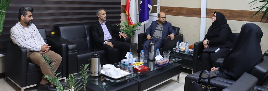 نشست هم‌افزایی بهزیستی بوشهر و منطقه ویژه اقتصادی انرژی پارس برای ارتقای اشتغال و توانمندسازی مددجویان