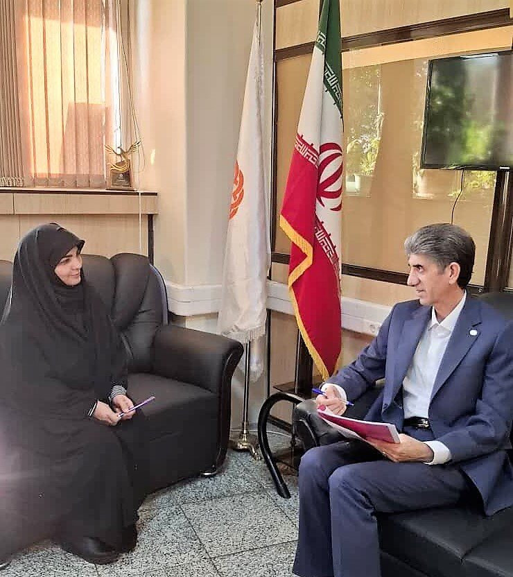 دیدار مجید درویشی با مدیرکل بازرسی بهزیستی کشور