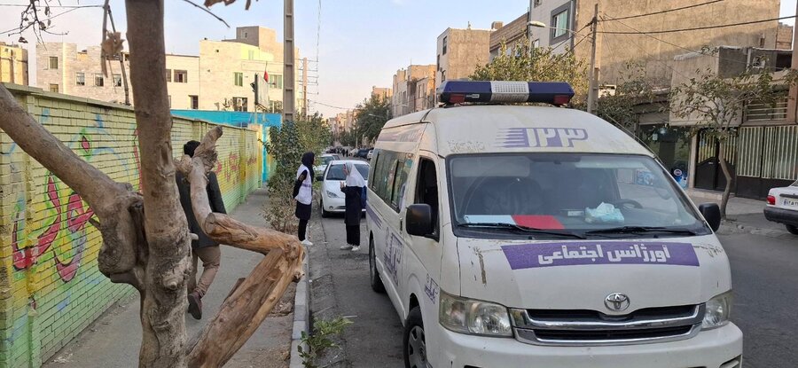 شهر قدس | اورژانس اجتماعی در محلات کم برخوردار مستقر شد