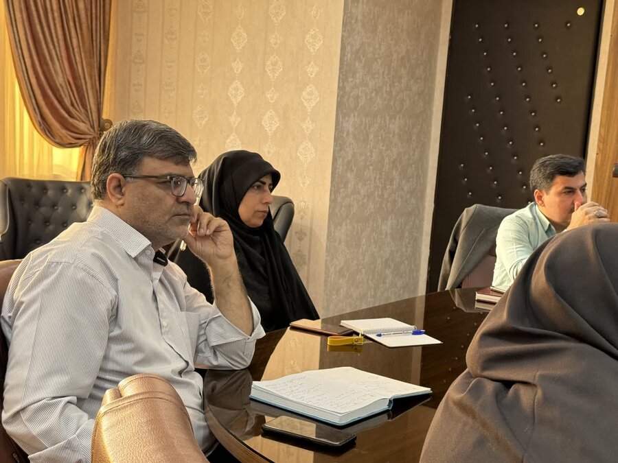 جلسه شورای معاونین بهزیستی استان یزد با حضور اعضا در دفتر مدیرکل بهزیستی استان تشکیل شد