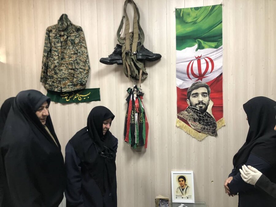 شهرتهران| فضاسازی اداره به مناسبت هفته بسیج انجام شد