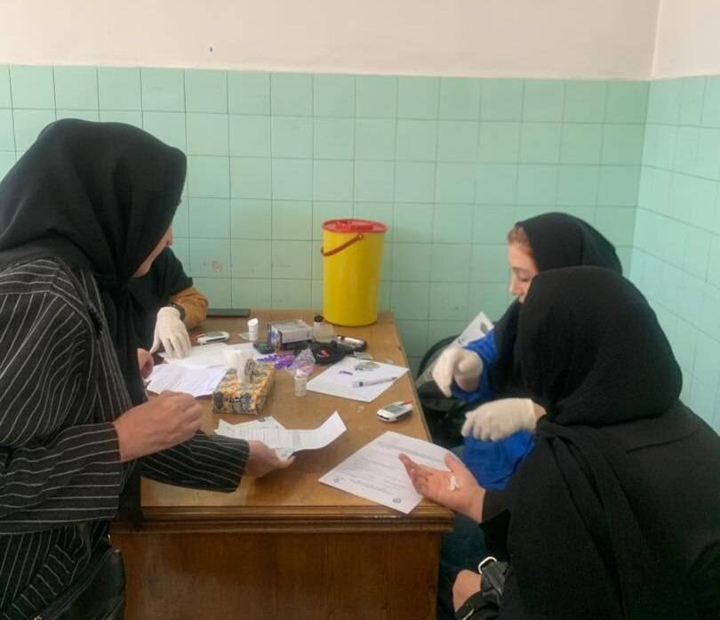 شهرتهران| غربالگری سلامت زنان سرپرست خانوار در مرکز حر انجام شد