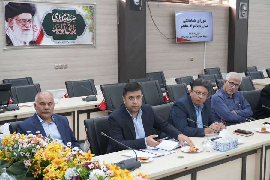 برگزاری نشست شورای هماهنگی مبارزه با مواد مخدر در فرمانداری مهاباد