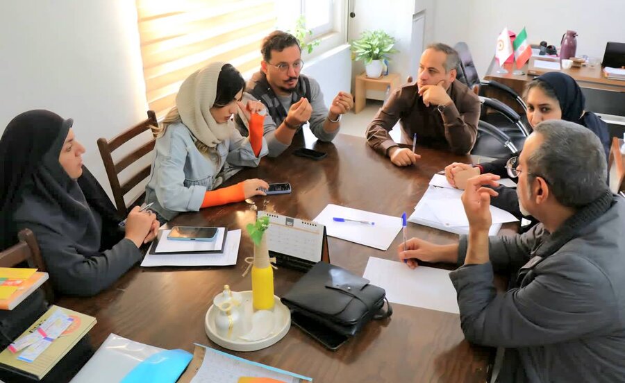 نشست هماهنگی برنامه‌های سمعی و بصری هشتمین جشنواره منطقه‌ای تئاتر افراد دارای معلولیت در آذربایجان‌غربی