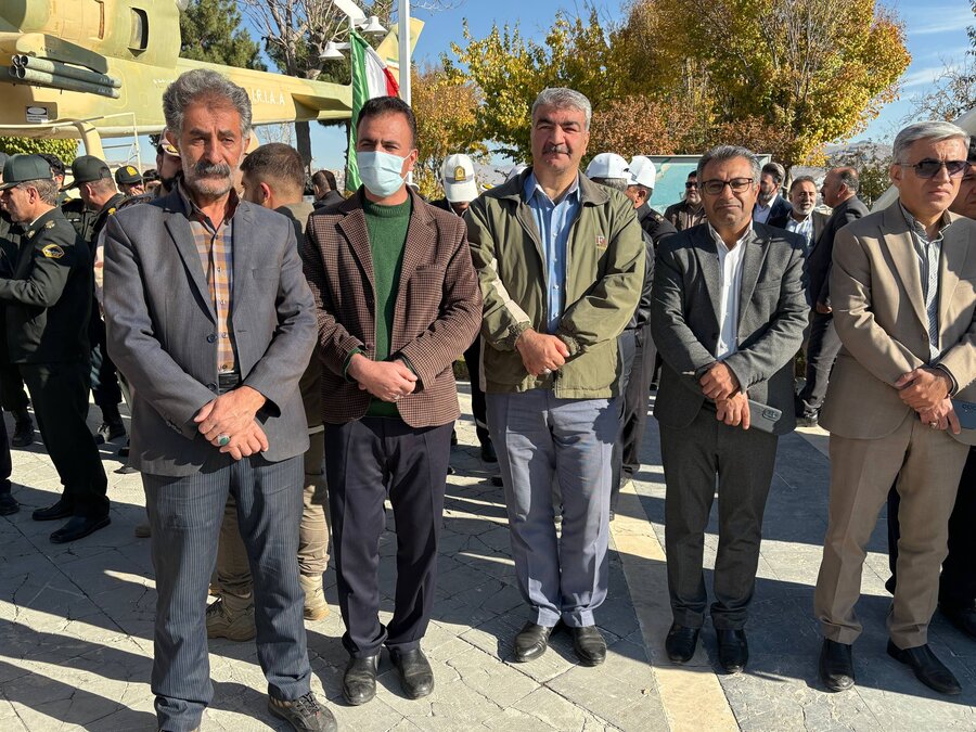 استقبال باشکوه سنندجیها از پیکرهای مطهر سه شهید گمنام