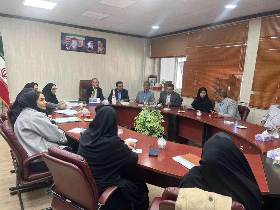 برگزاری جلسه کمیسیون ماده ۲۶ و نظارت بر موسسات‌و مراکز غیردولتی به ریاست سیدمهران کشاورز، سرپرست اداره کل بهزیستی استان