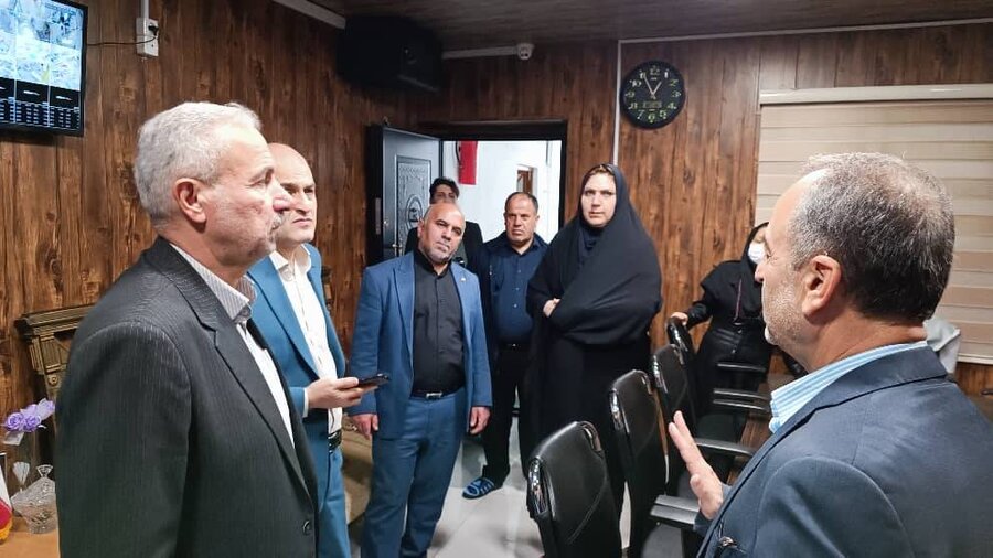 رودبار | بازدید مدیرکل بهزیستی گیلان از مرکز توانبخشی و نگهداری شبانه‌روزی سالمندان حضرت ابوالفضل(ع) رودبار