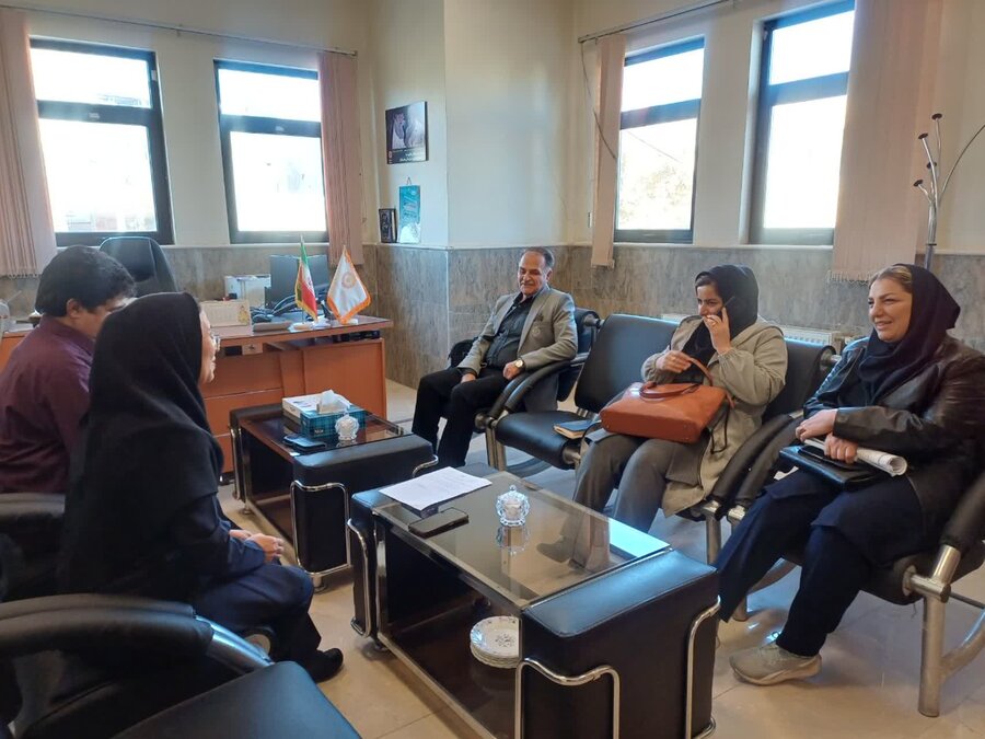 بازدید دفتر ارزیابی عملکرد بهزیستی کردستان از مراکز بهزیستی بیجار