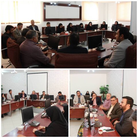 برگزاری جلسه هماهنگی مراسم تشییع و تدفین شهید گمنام در مرکز حضرت علی‌اکبر بیرجند