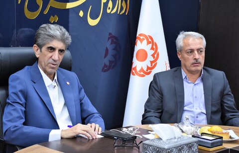 نشست مدیرکل بهزیستی کرمانشاه با خیران پاوه