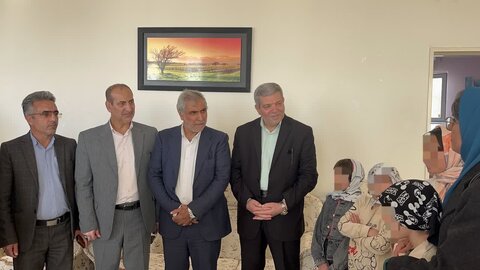 بازدید رئیس سازمان بهزیستی کشور از مرکز نگهداری دخترانه شقایق اسفراین