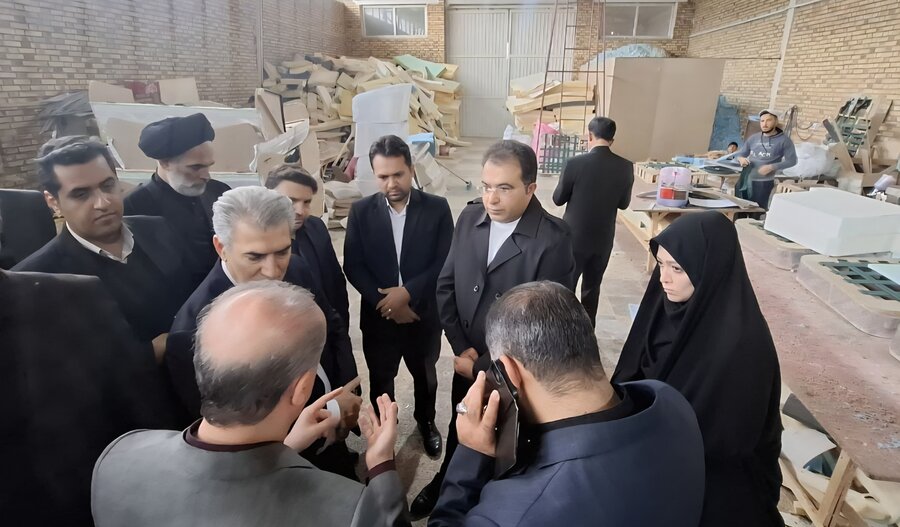 از کارگاه توانخواه بهزیستی سلماس تا شکوفایی تولید ملی؛ حمایت قاطع فرماندار شهرستان