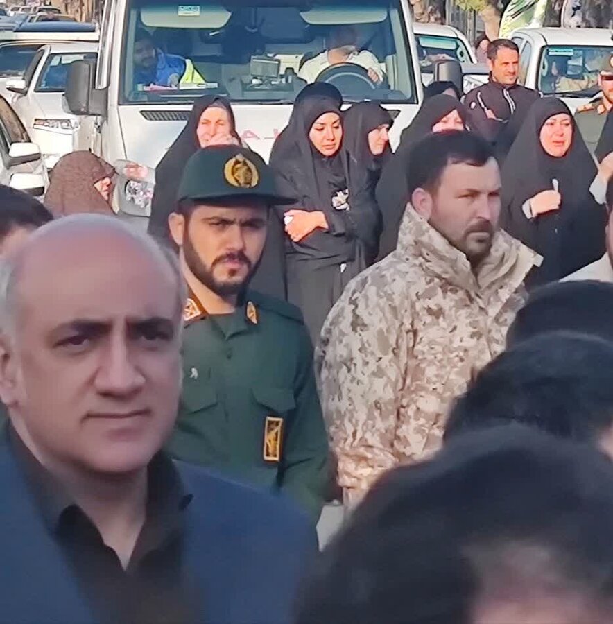 استقبال از پیکر مطهر شهید گمنام در شهرستان نقده