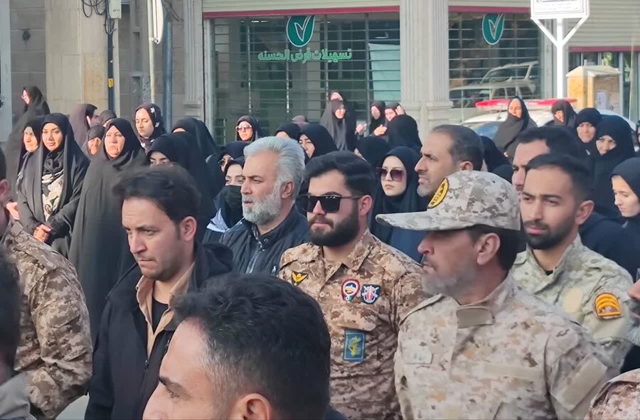 استقبال از پیکر مطهر شهید گمنام در شهرستان نقده