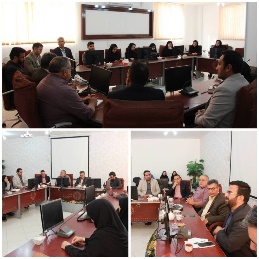 برگزاری جلسه هماهنگی مراسم تشییع و تدفین شهید گمنام در مرکز حضرت علی‌اکبر بیرجند