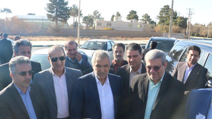 ورود رئیس سازمان بهزیستی کشور به استان خراسان شمالی، شهرستان اسفراین با استقبال گرم مسئولان روبه رو شد