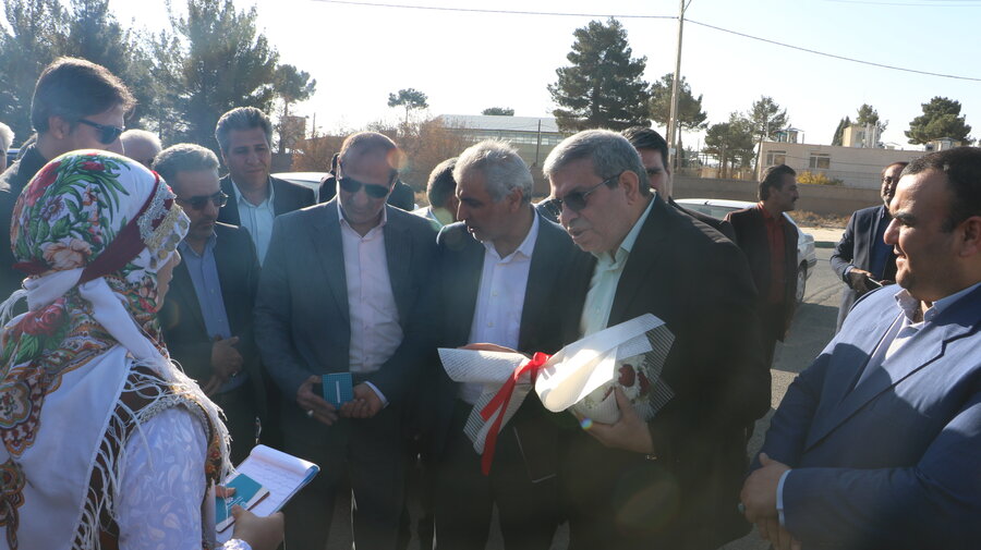 ورود رئیس سازمان بهزیستی کشور به استان خراسان شمالی، شهرستان اسفراین با استقبال گرم مسئولان روبه رو شد