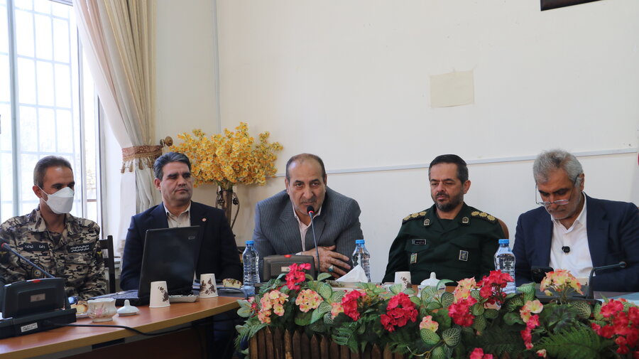  رئیس سازمان بهزیستی کشور در جلسه مشترک شورای اجتماعی و کارگروه اجتماعی‌–فرهنگی، سلامت، زنان و خانواده در فرمانداری اسفراین حضور یافت