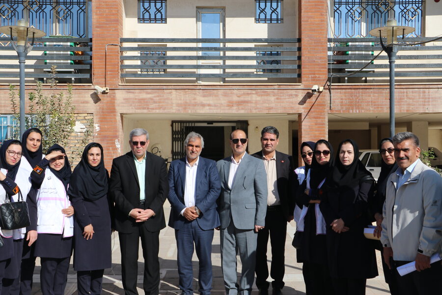 بازدید رئیس سازمان بهزیستی کشور از اورژانس اجتماعی اسفراین
