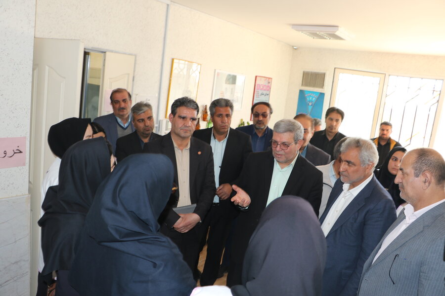 بازدید رئیس سازمان بهزیستی کشور از اورژانس اجتماعی اسفراین
