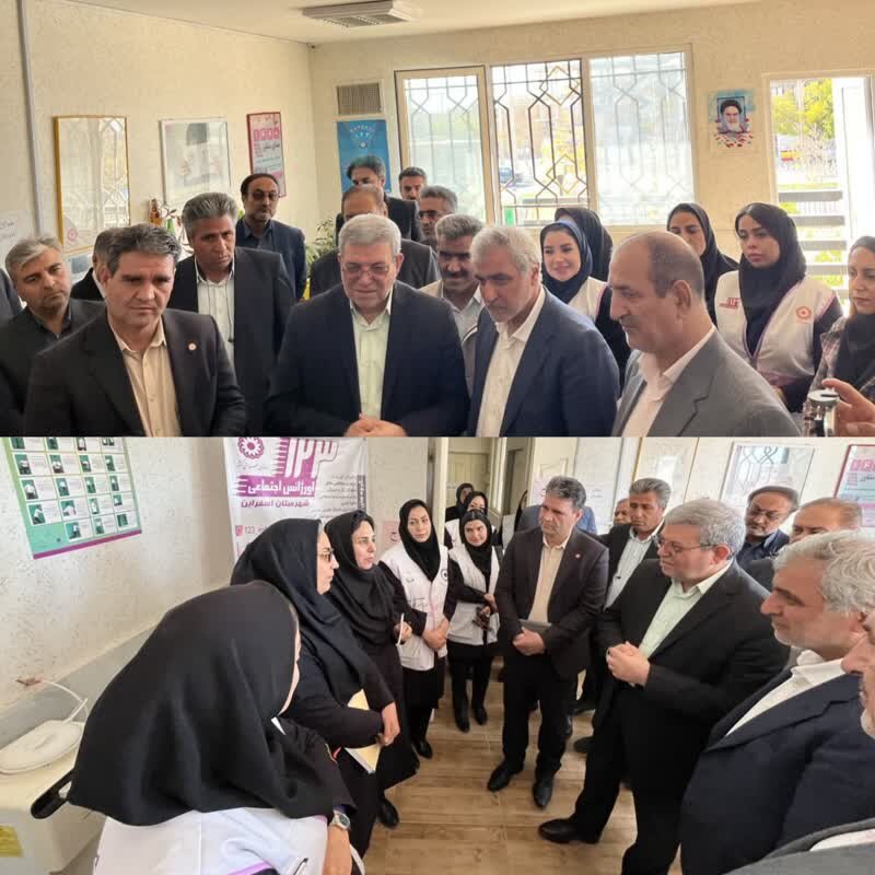 بازدید رئیس سازمان بهزیستی کشور از اورژانس اجتماعی اسفراین
