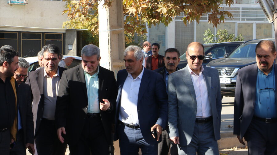 بازدید رئیس سازمان بهزیستی کشور از کمپ ترک اعتیاد باغبان سبز اسفراین