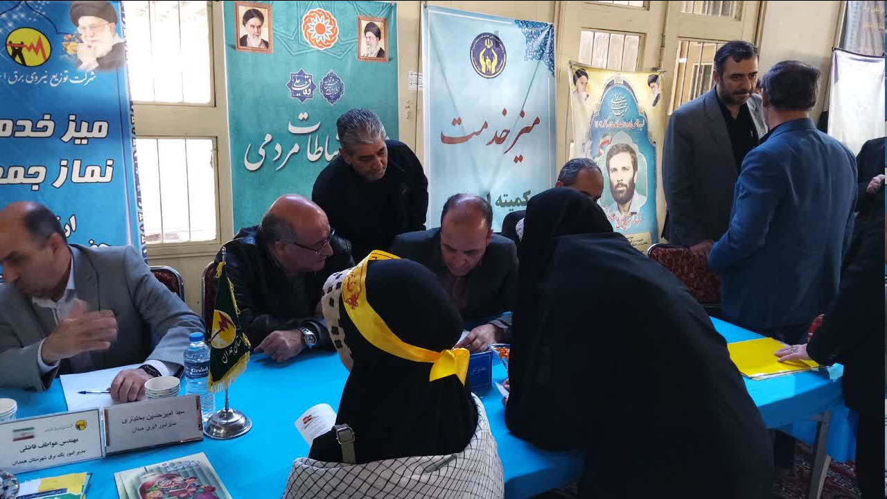 برگزاری میز خدمت بهزیستی در سطح استان به‌ مناسبت هفته بسیج 