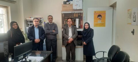 بازدید کارشناس مسؤل دفتر بازرسی بهزیستی البرز از اداره بهزیستی شهرستان کرج