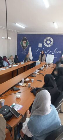 ساوجبلاغ | دوره آموزشی توانمندی روابط زوجین در دوران میانسالی ویژه جامعه هدف بهزیستی برگزار شد