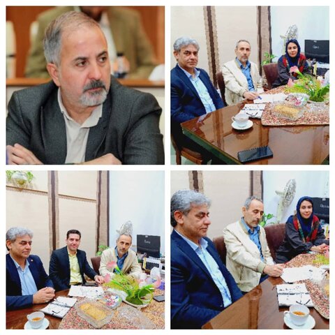 جلسه مشترک بهزیستی قم و دبیرخانه کشوری قانون حمایت از معلولان