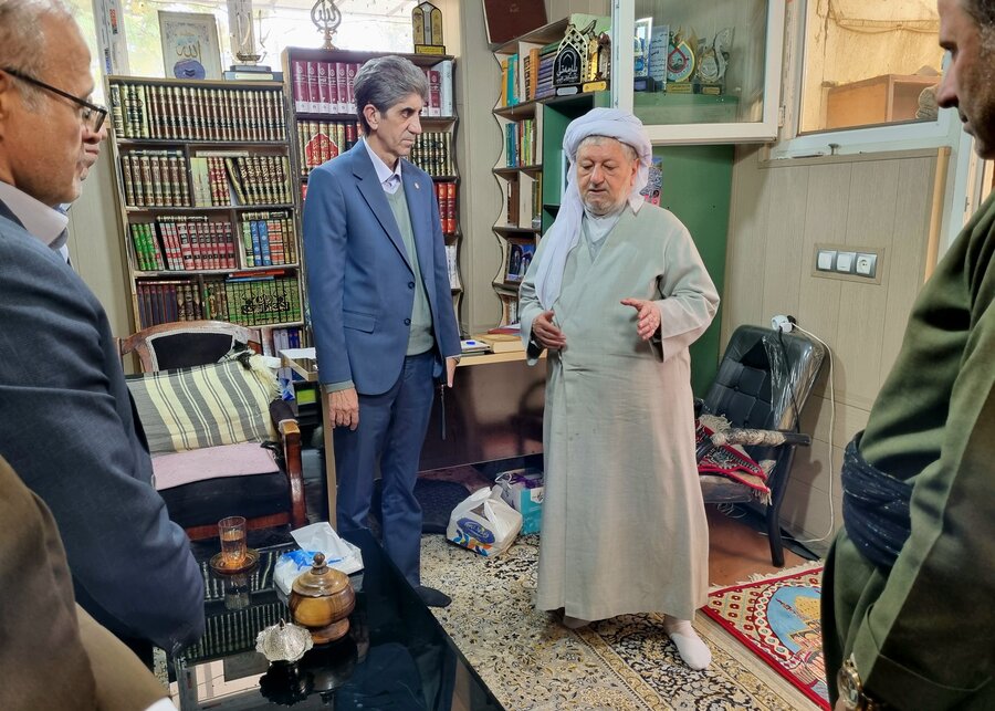 دیدار مدیرکل بهزیستی با امام جمعه پاوه