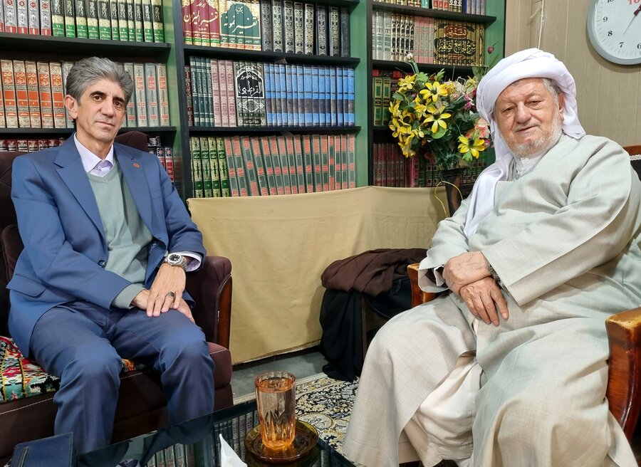 دیدار مدیرکل بهزیستی با امام جمعه پاوه