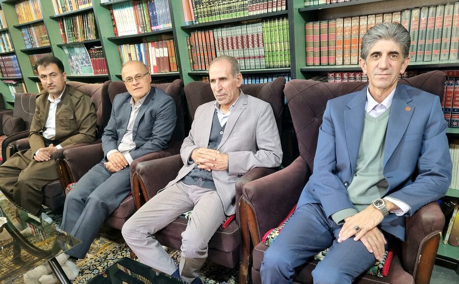 دیدار مدیرکل بهزیستی با امام جمعه پاوه