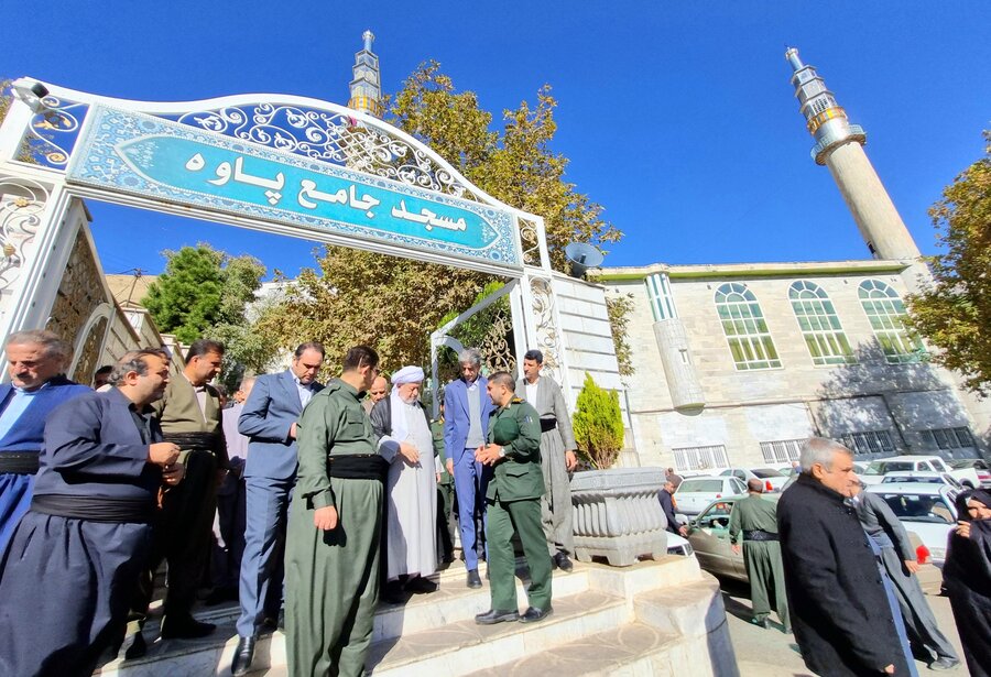 دیدار مدیرکل بهزیستی با امام‌جمعه پاوه