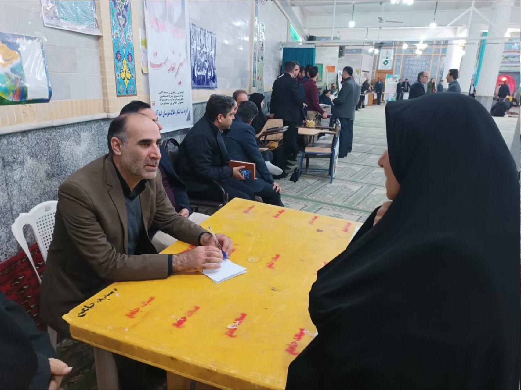 برگزاری میز خدمت بهزیستی در سطح استان به مناسبت هفته بسیج