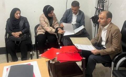 بازدید رئیس بهزیستی سردشت از مراکز روزانه جسمی و حرکتی ژینا و مرکز حرفه‌آموزی اوین