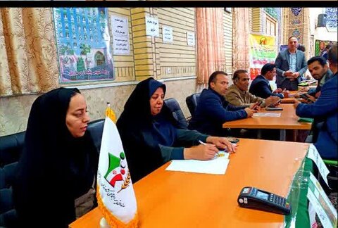 اراک ا برپایی میز خدمت بهزیستی در ساروق