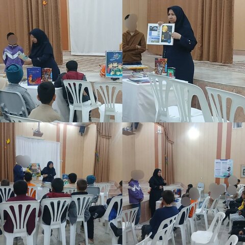 حضور فرزندان مرکز «کریم اهل‌بیت(ع)» موسسه خیریه علی بن ابی طالب تحت‌ نظارت بهزیستی بشرویه، در کانون پرورش فکری و نوجوانان