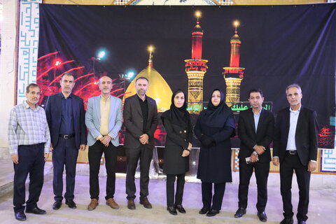 عطر فاطمی در گلزار شهدای بوشهر؛ تجدید میثاق بهزیستی با آرمان‌های شهدا و بانوی دو عالم در هفته بسیج