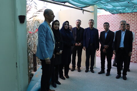 عطر فاطمی در گلزار شهدای بوشهر؛ تجدید میثاق بهزیستی با آرمان‌های شهدا و بانوی دو عالم در هفته بسیج