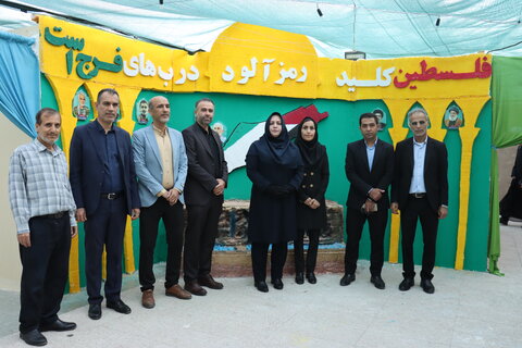 عطر فاطمی در گلزار شهدای بوشهر؛ تجدید میثاق بهزیستی با آرمان‌های شهدا و بانوی دو عالم در هفته بسیج