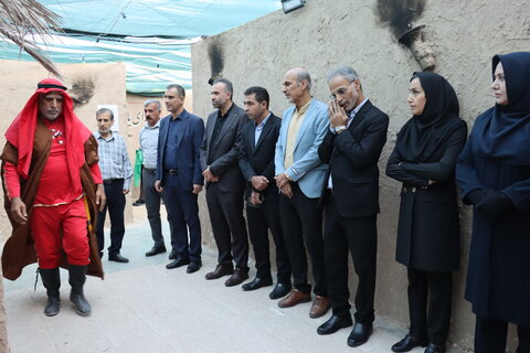 عطر فاطمی در گلزار شهدای بوشهر؛ تجدید میثاق بهزیستی با آرمان‌های شهدا و بانوی دو عالم در هفته بسیج