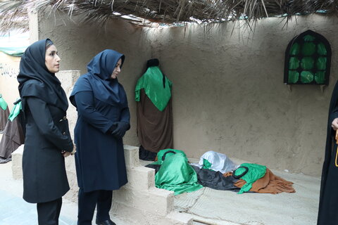 عطر فاطمی در گلزار شهدای بوشهر؛ تجدید میثاق بهزیستی با آرمان‌های شهدا و بانوی دو عالم در هفته بسیج